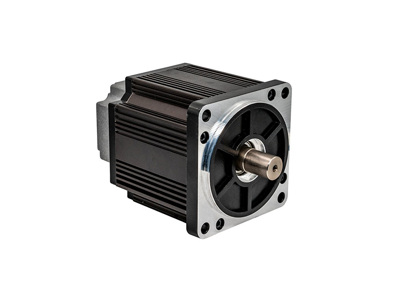 What are some common applications for high torque industrial servo motors?