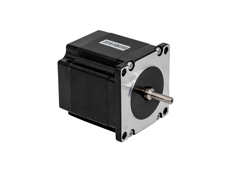 What is the precision level of the NEMA 24 stepper motor?